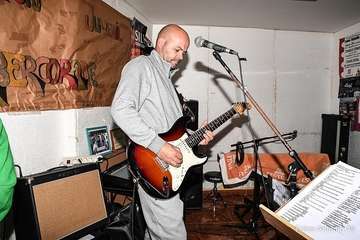 La banda Charcojondo, pregoneros de las fiestas de Lomo Magullo de este año/Antonio Alí.